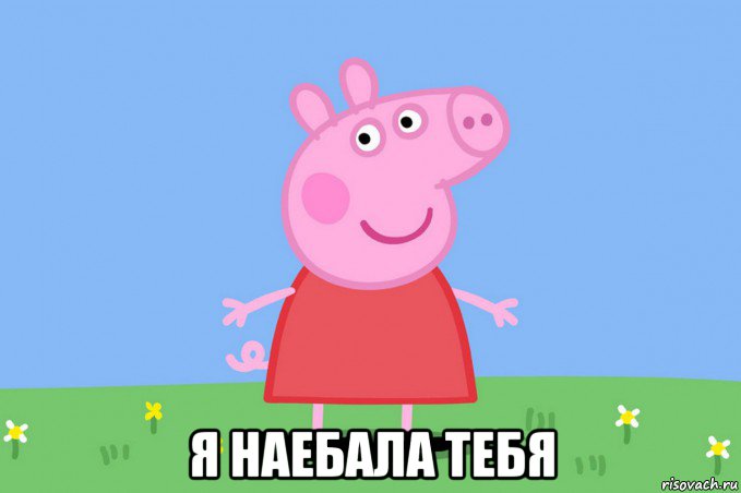  я наебала тебя, Мем Пеппа