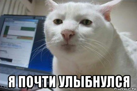  я почти улыбнулся