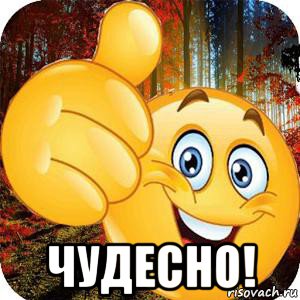  чудесно!