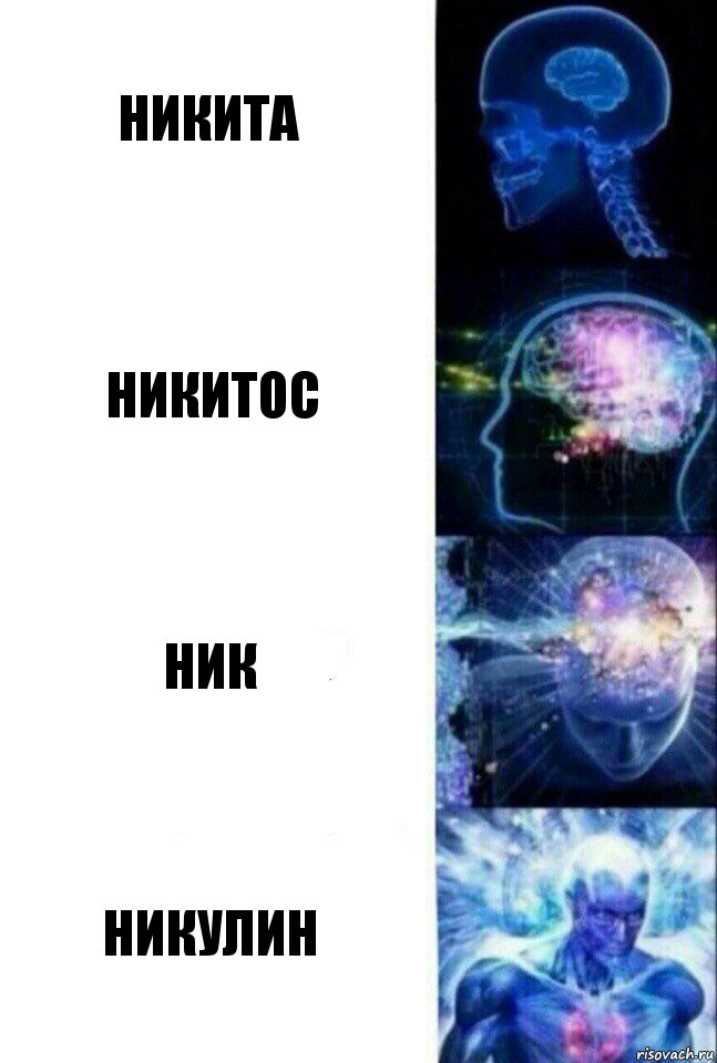 Никита Никитос Ник Никулин, Комикс  Сверхразум