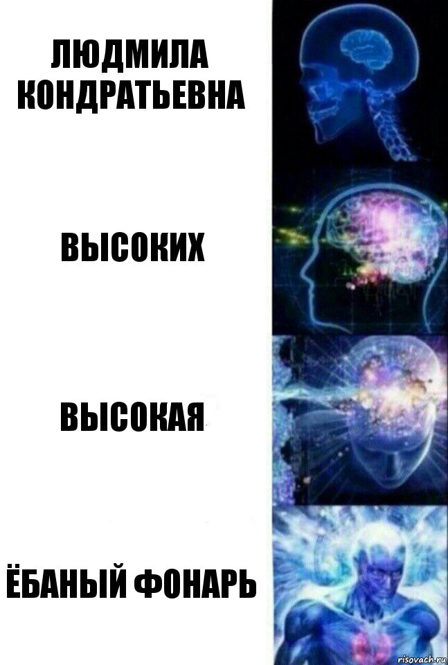 людмила кондратьевна высоких высокая ёбаный фонарь, Комикс  Сверхразум