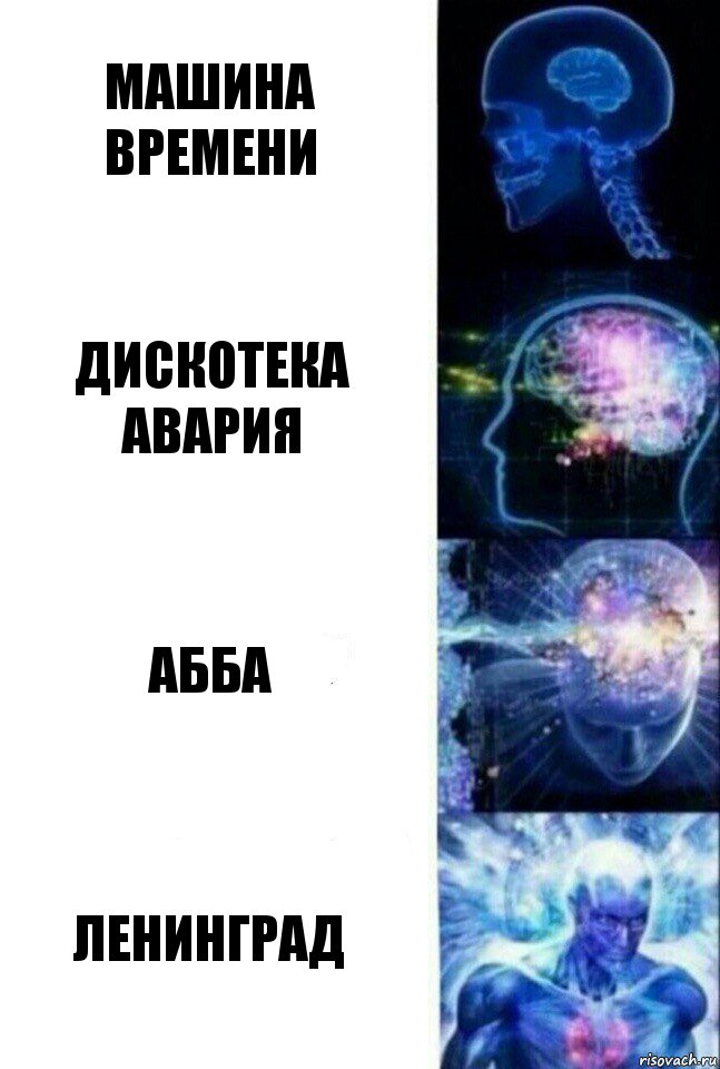 Машина времени Дискотека Авария Абба Ленинград, Комикс  Сверхразум