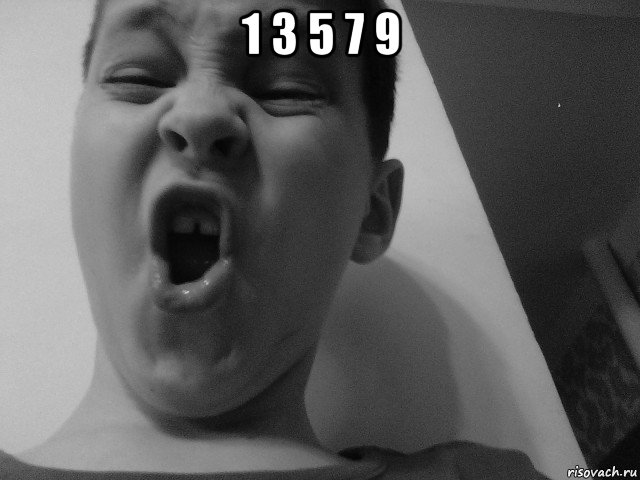 1 3 5 7 9 
