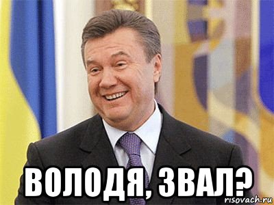  володя, звал?, Мем Янукович