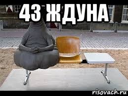 43 ждуна 