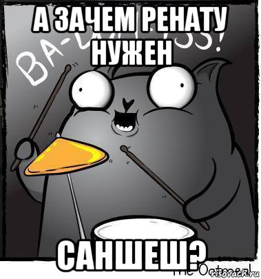 а зачем ренату нужен саншеш?