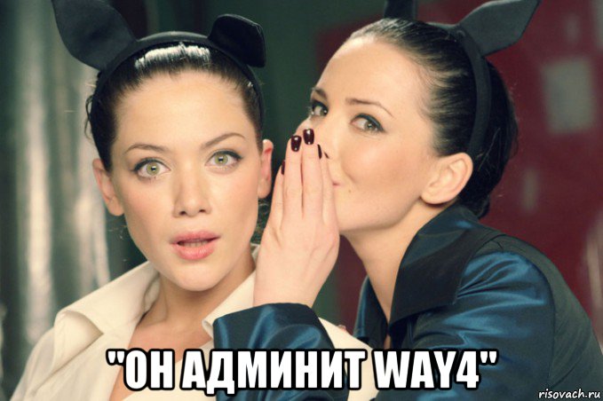  "он админит way4"