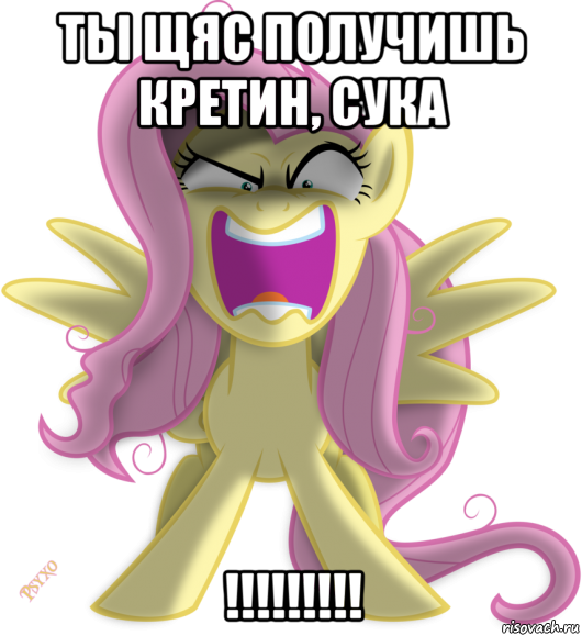 ты щяс получишь кретин, сука !!!!!!!!!