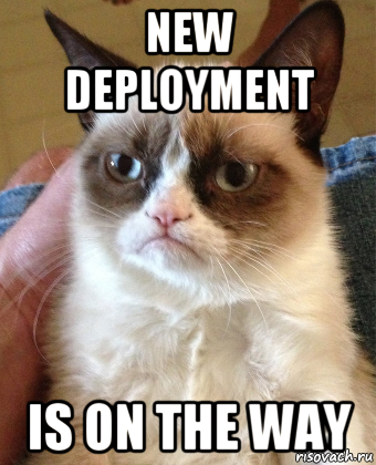 new deployment is on the way