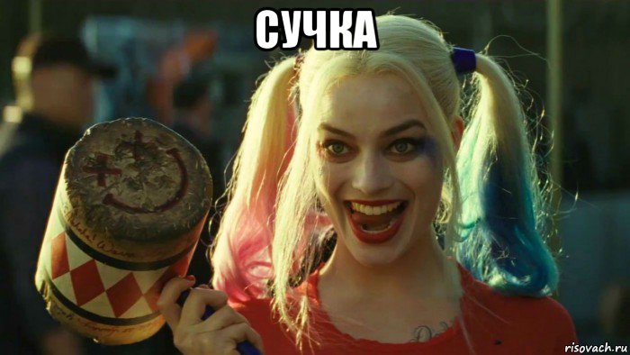 сучка , Мем    Harley quinn