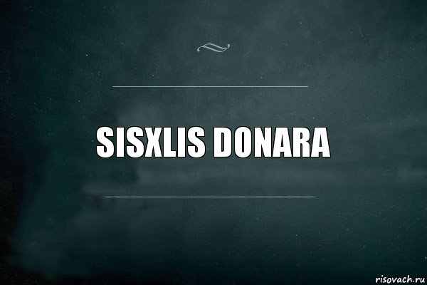 sisxlis Donara, Комикс Игра Слов