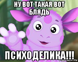 ну вот такая вот блядь психоделика!!!, Мем Лунтик