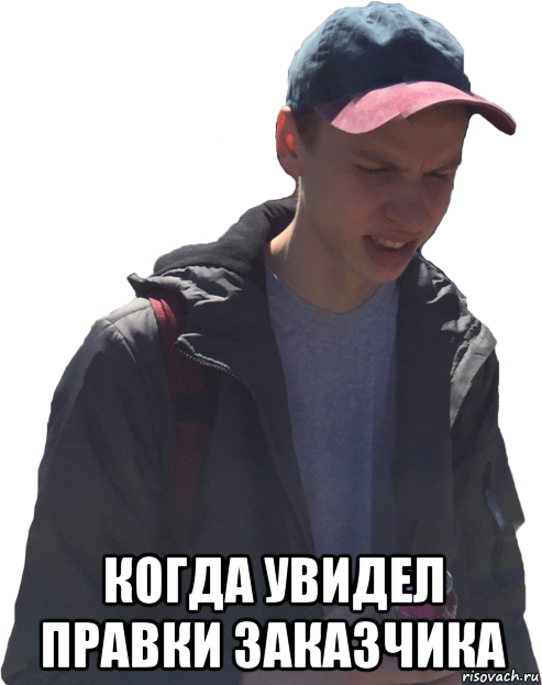  когда увидел правки заказчика, Мем MaxPain