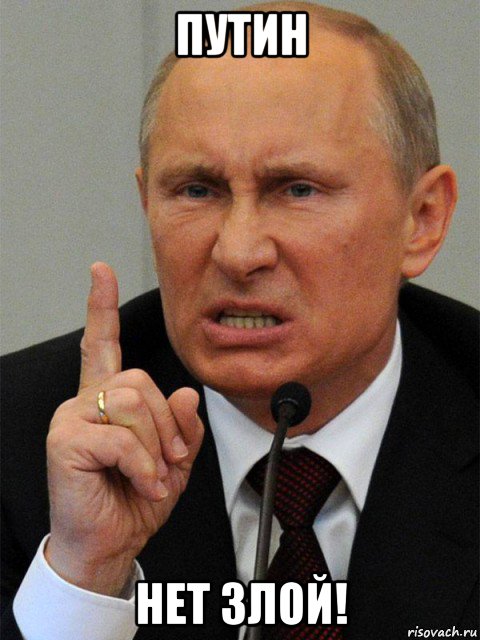путин нет злой!, Мем Морда путина
