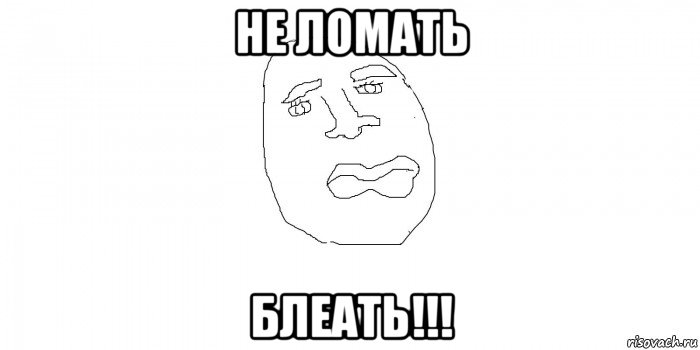 не ломать блеать!!!, Мем Негоря