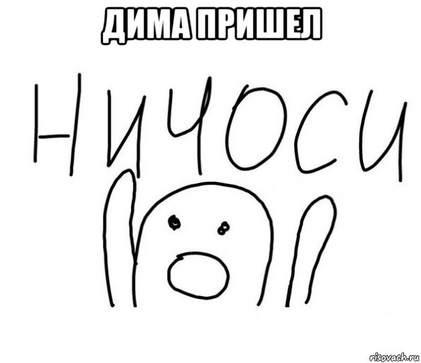 дима пришел , Мем  Ничоси