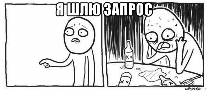 я шлю запрос 
