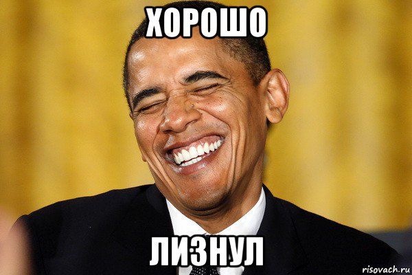 хорошо лизнул