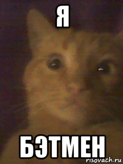 я бэтмен