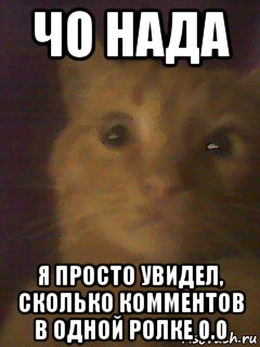 чо нада я просто увидел, сколько комментов в одной ролке 0.0