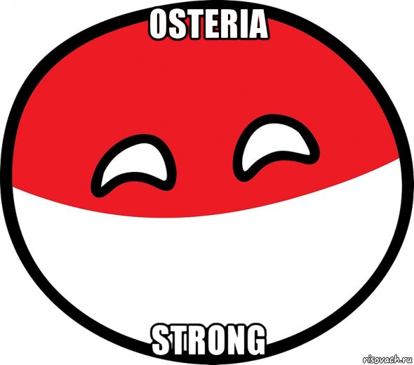 osteria strong, Мем Polska strong