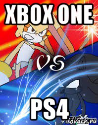 xbox one ps4, Мем Ps3 no geme