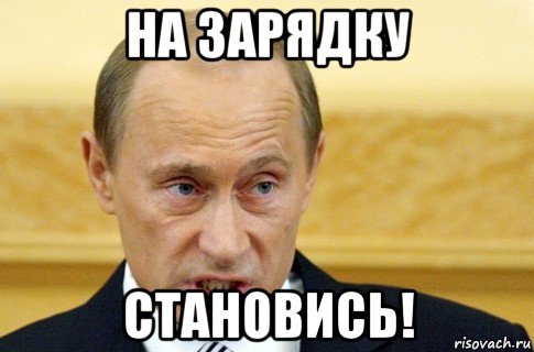 на зарядку становись!, Мем путин