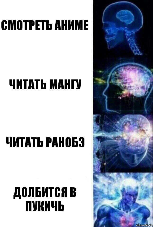 Смотреть аниме читать мангу читать ранобэ долбится в пукичь, Комикс  Сверхразум