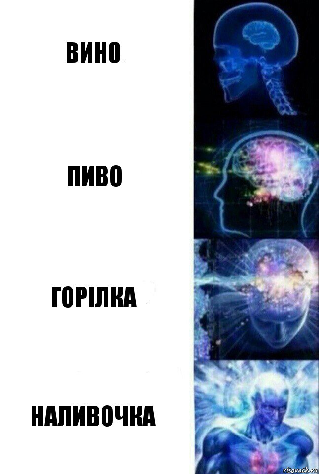 Вино Пиво Горілка Наливочка, Комикс  Сверхразум