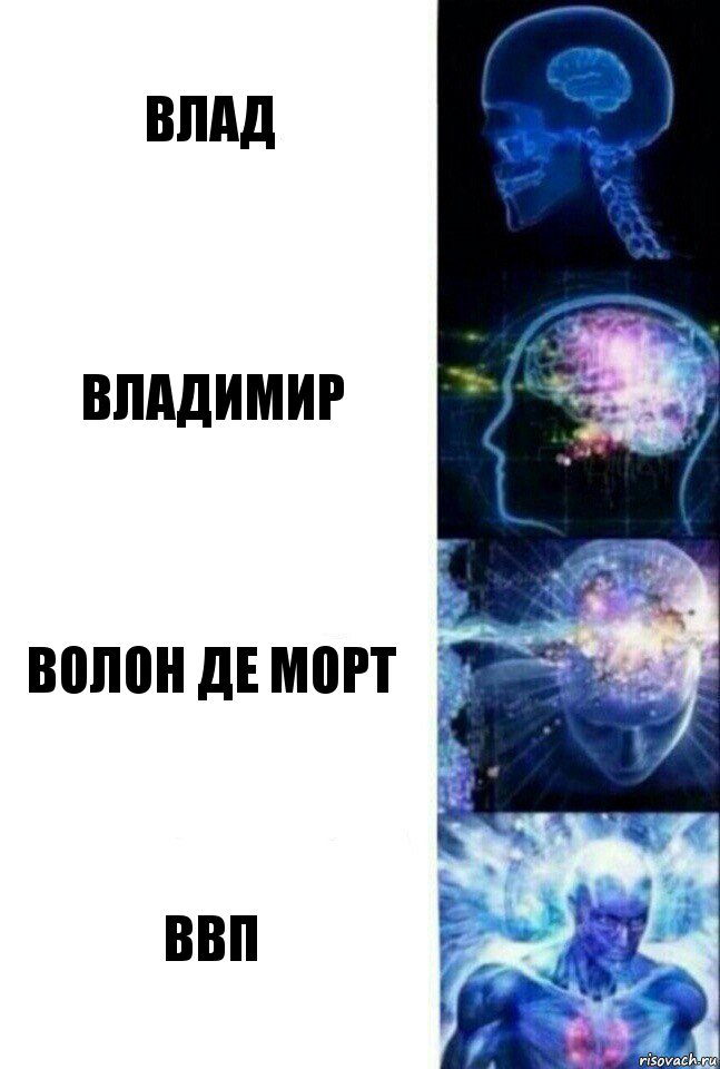 Влад Владимир Волон де Морт ВВП, Комикс  Сверхразум