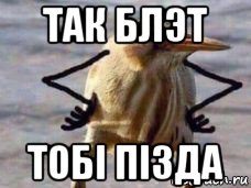 так блэт тобi пiзда