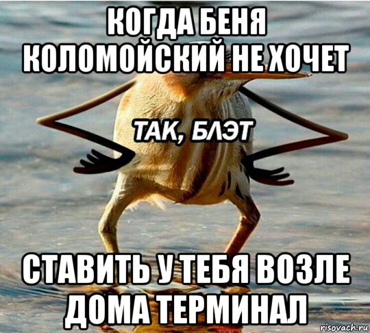 когда беня коломойский не хочет ставить у тебя возле дома терминал