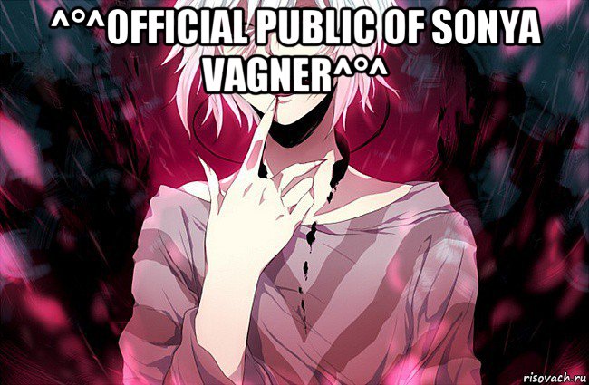 ^°^official public of sonya vagner^°^ , Мем аниме