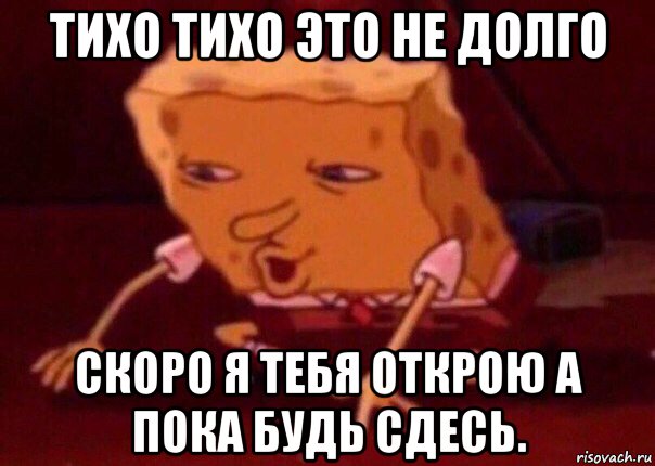 тихо тихо это не долго скоро я тебя открою а пока будь сдесь., Мем    Bettingmemes