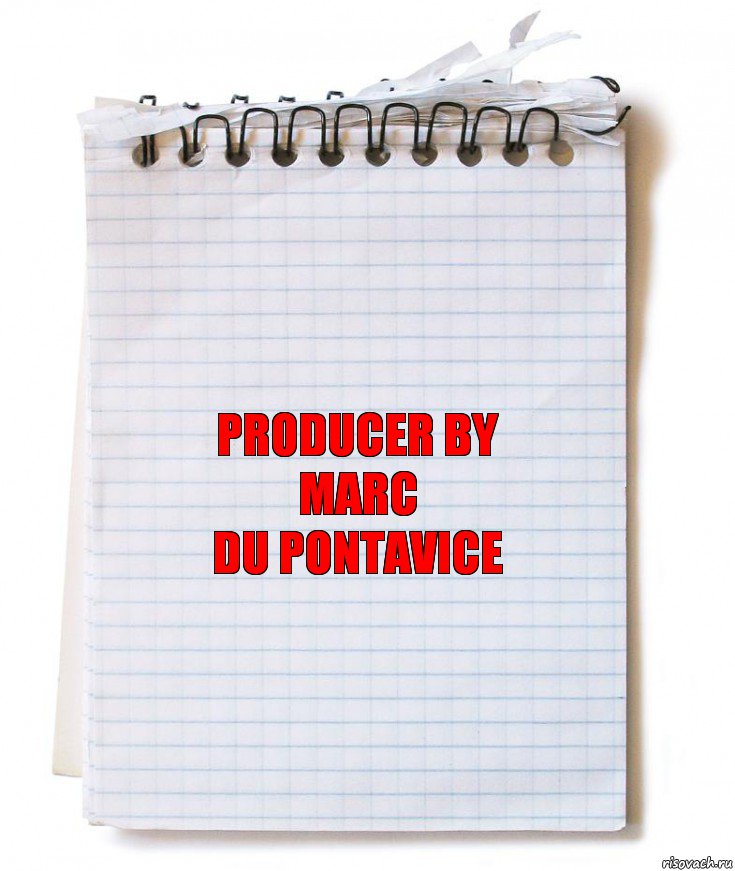 Producer by
Marc
du Pontavice, Комикс   блокнот с пружинкой