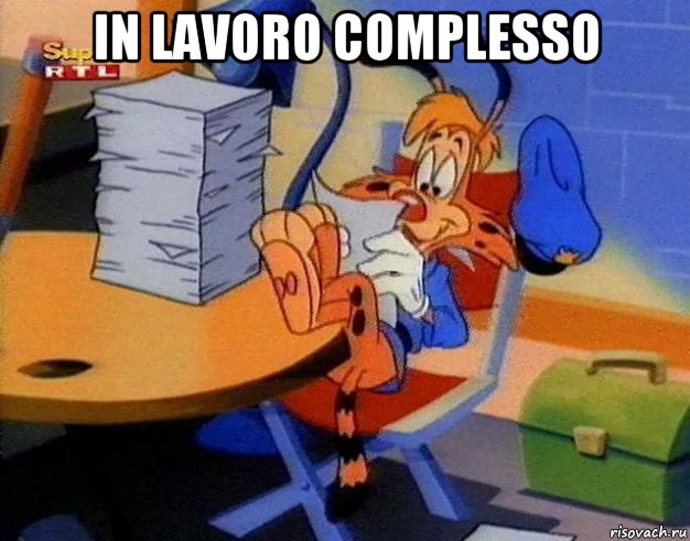in lavoro complesso , Мем Bonkers