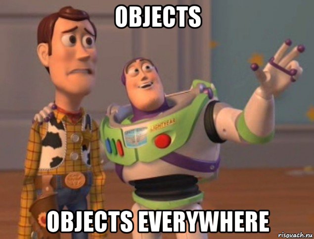 objects objects everywhere, Мем Buzz