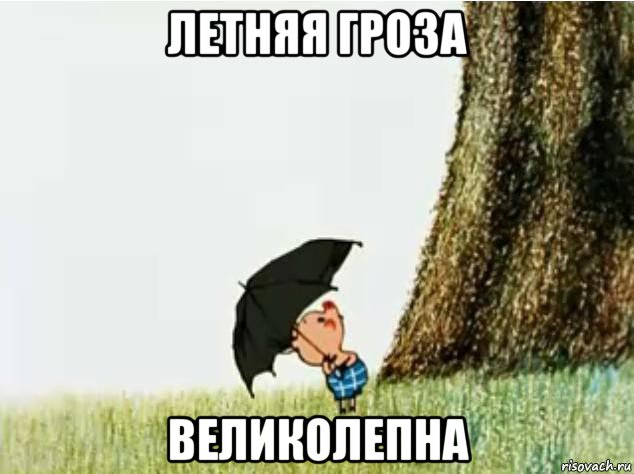 летняя гроза великолепна