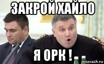 закрой хайло я орк !, Мем Корыто закрой