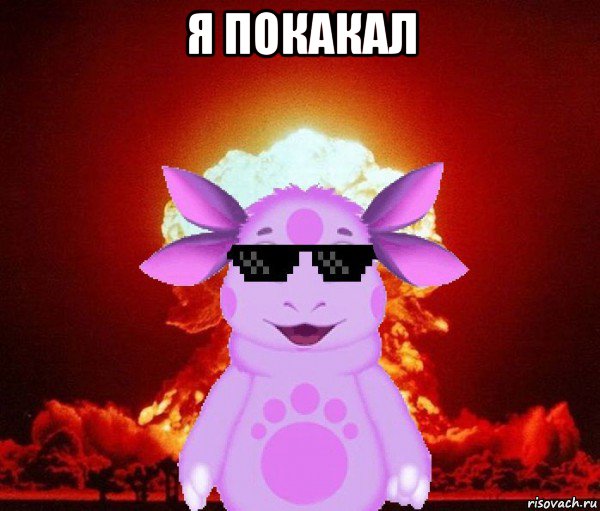 я покакал 