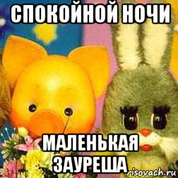 спокойной ночи маленькая зауреша
