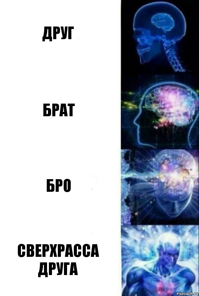 Друг Брат Бро Сверхрасса друга, Комикс  Сверхразум