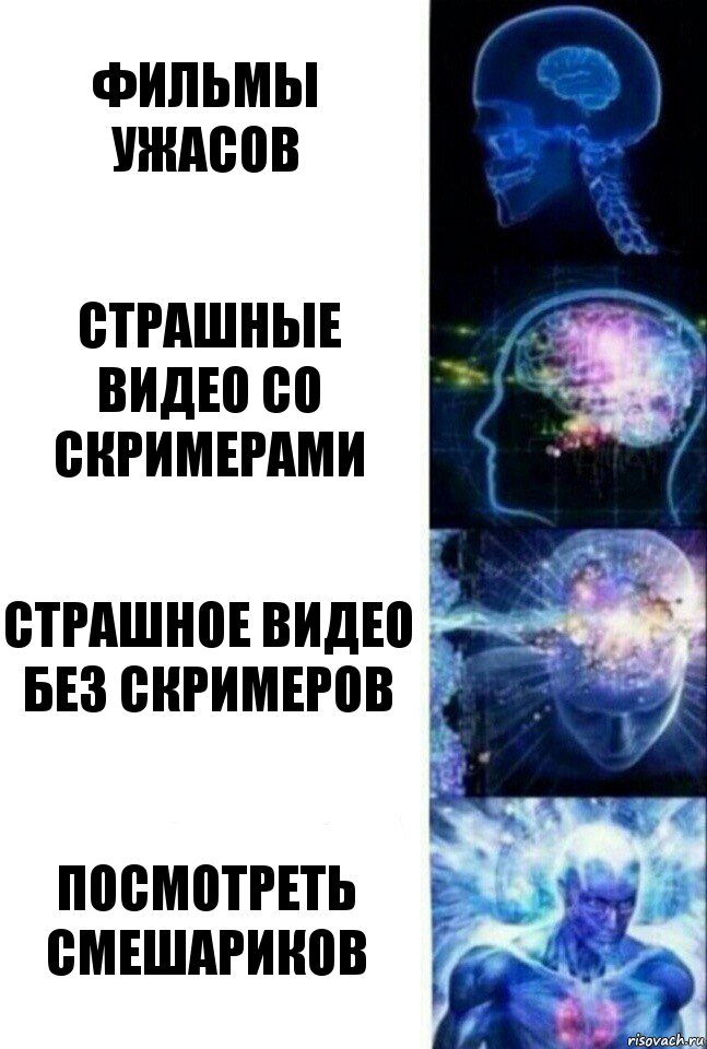 фильмы ужасов страшные видео со скримерами страшное видео без скримеров посмотреть смешариков, Комикс  Сверхразум