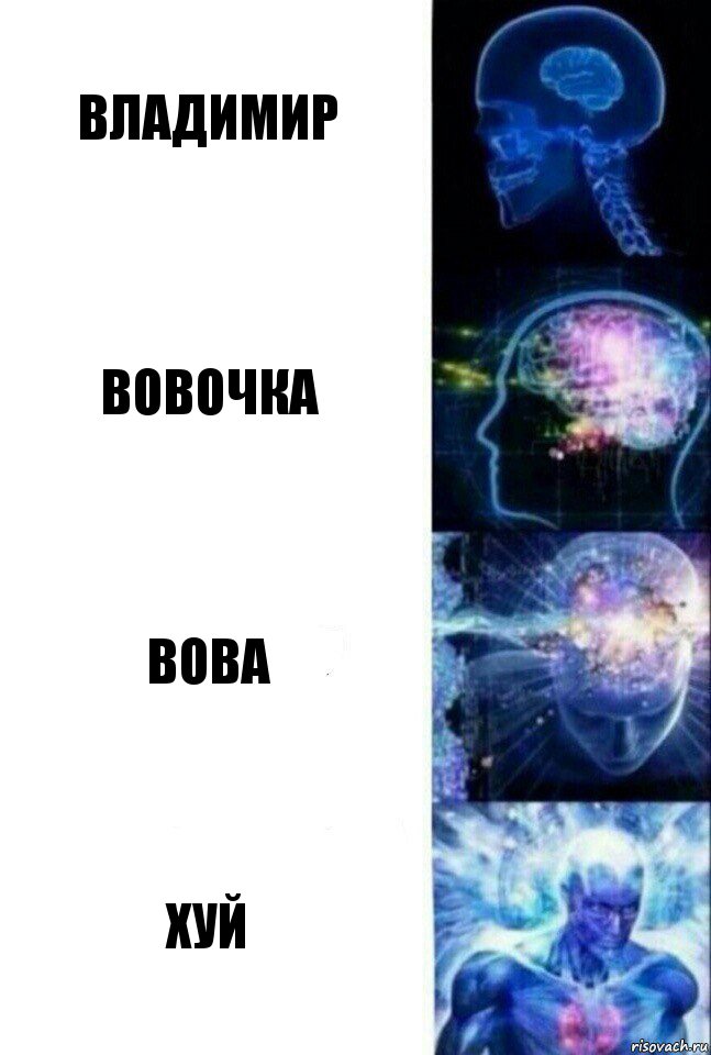 Владимир Вовочка Вова Хуй, Комикс  Сверхразум