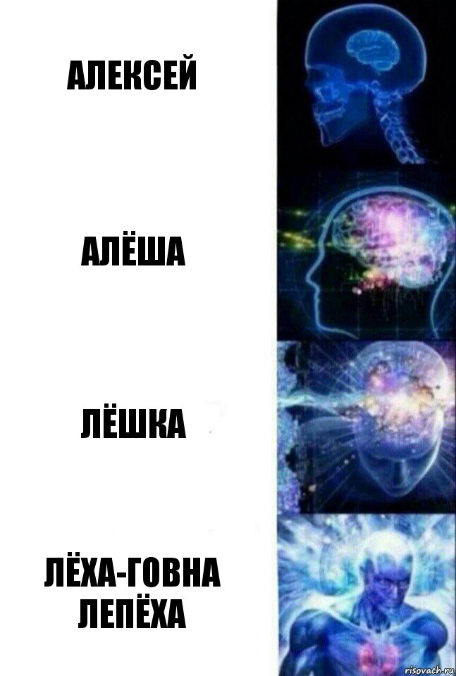 Алексей Алёша Лёшка Лёха-говна лепёха, Комикс  Сверхразум