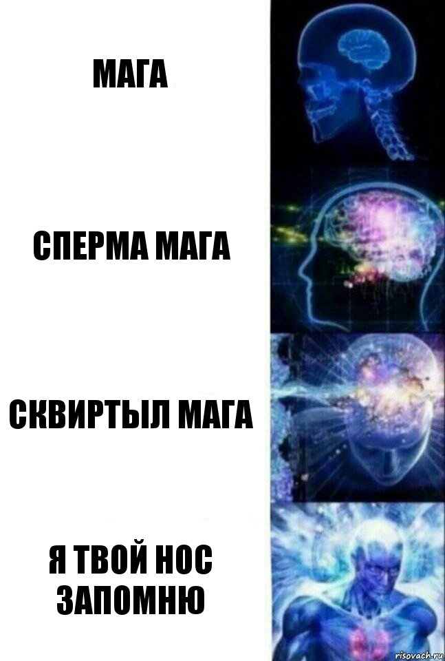 Мага Сперма мага Сквиртыл мага Я твой нос запомню, Комикс  Сверхразум