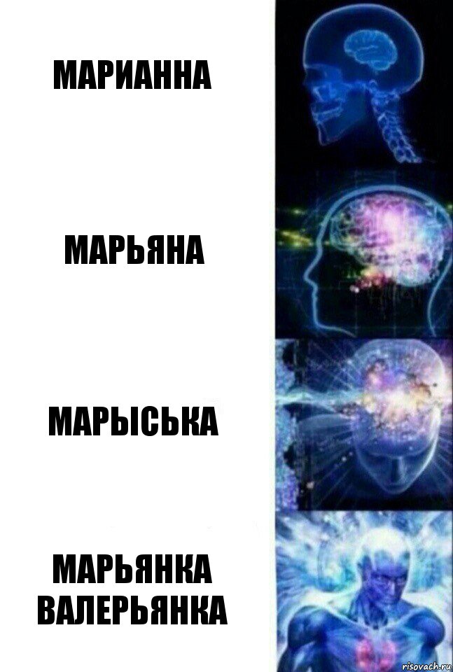 марианна марьяна марыська МАРьянка валерьянка, Комикс  Сверхразум