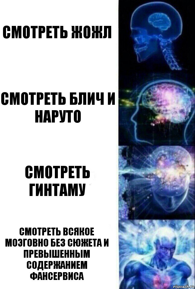 смотреть жожл смотреть блич и наруто смотреть гинтаму смотреть всякое моэговно без сюжета и превышенным содержанием фансервиса, Комикс  Сверхразум