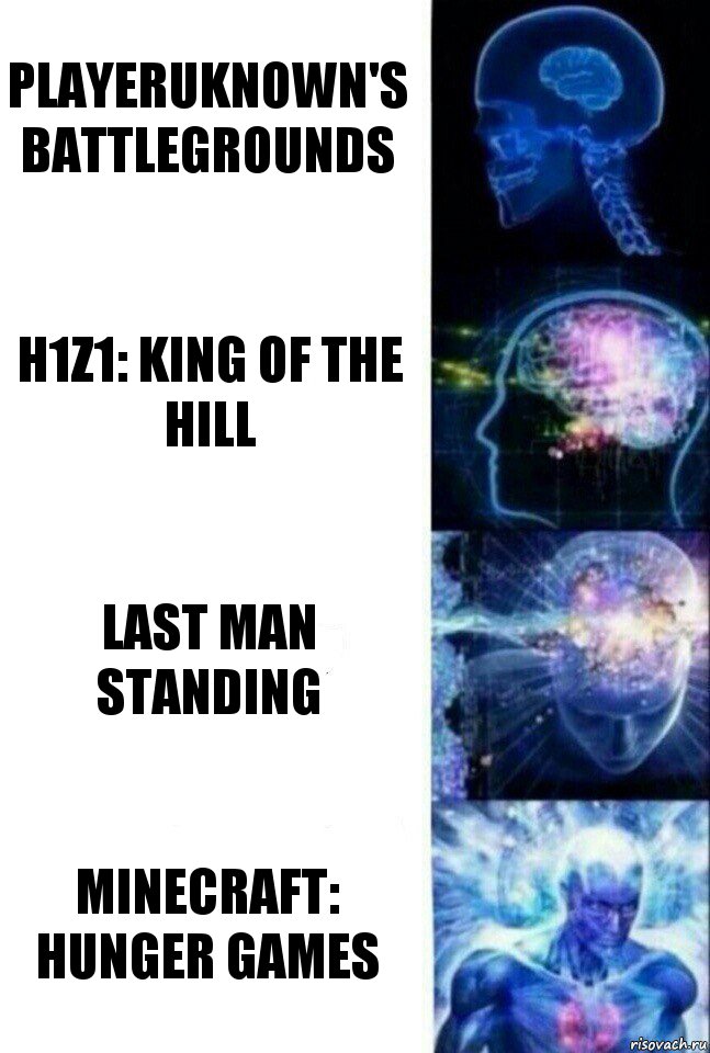 Playeruknown's Battlegrounds H1Z1: king of the hill Last Man Standing Minecraft: hunger games, Комикс  Сверхразум