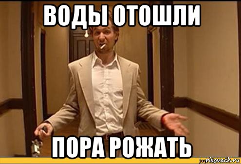 воды отошли пора рожать, Мем Ты чё пидрила тут борзеешь